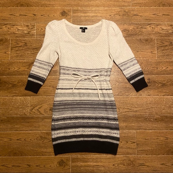 H&M Dresses Hm Bodycon Sweater Dress Poshmark